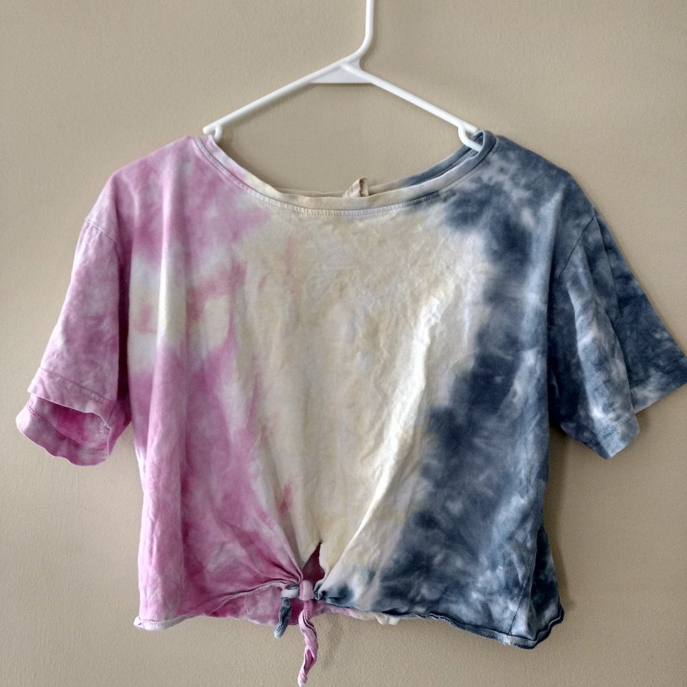Tie Die Crop top